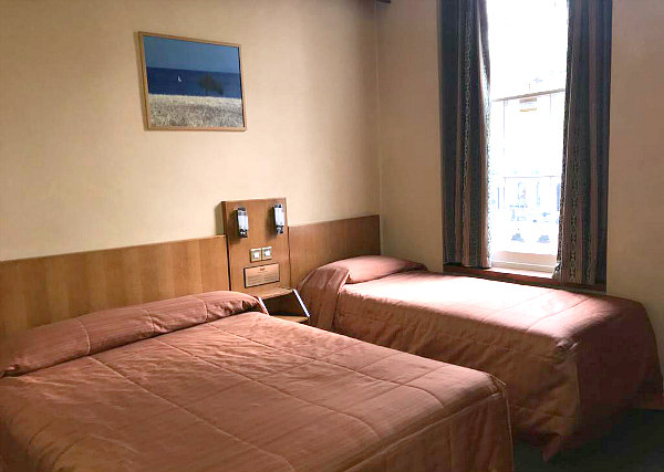 A typical triple room at Beverley City Hotel