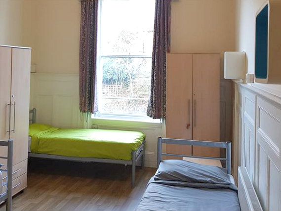 A typical triple room at Belsize House