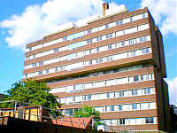 The exterior view of Finsbury Residence London