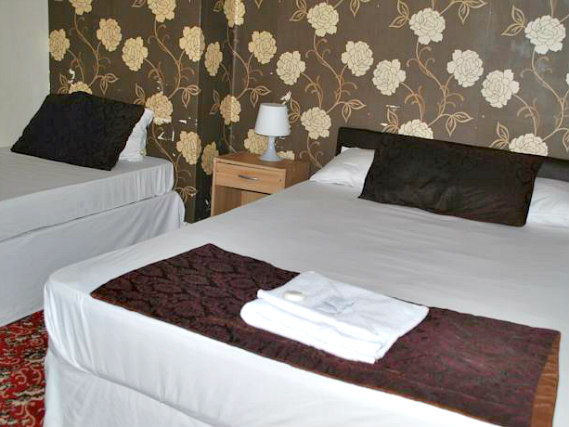 Triple rooms at Old Friend Hotel are the ideal choice for groups of friends or families