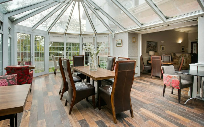 Seating area at Manor Park Hotel