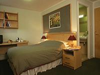 A typical bedroom at the University of St Andrews