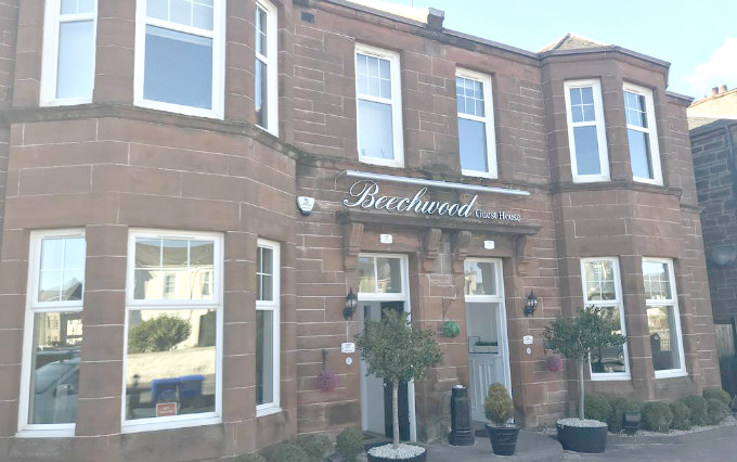 The exterior of Beechwood Guest House