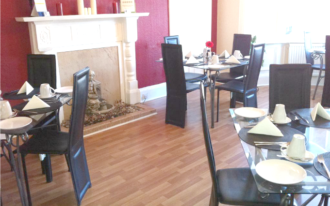 Enjoy dinner in the dining room