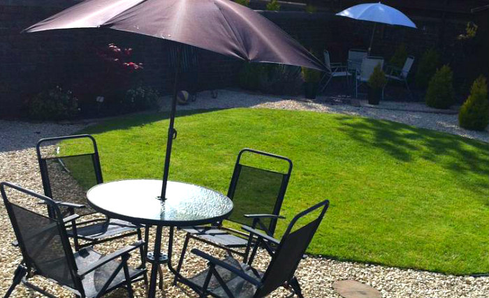 Relax in the garden at Beechwood Guest House