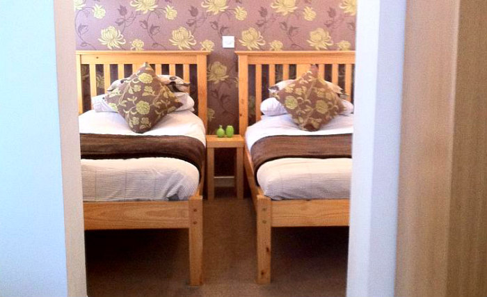 A twin room at Beechwood Guest House is perfect for two guests