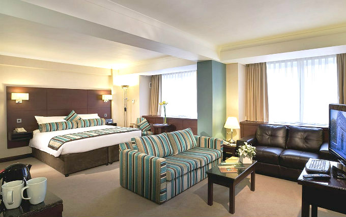 A comfortable double room at Danubius Hotel Regents Park