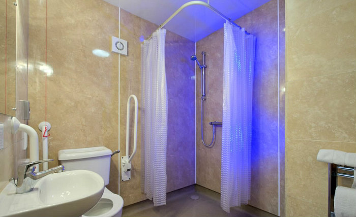 Enjoy the privacy and convenience of your own private bathroom