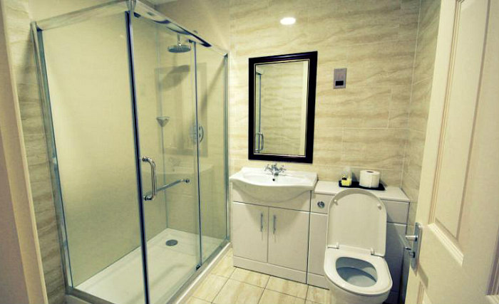 A typical shower system