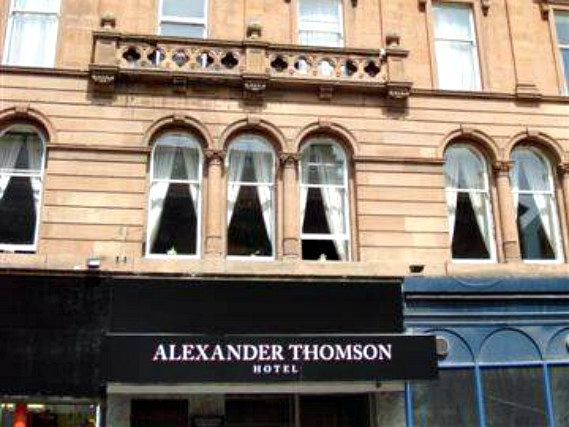 An exterior view of Alexander Thomson Hotel