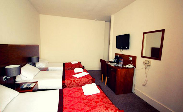 Quad rooms at Alexander Thomson Hotel are the ideal choice for groups of friends or families