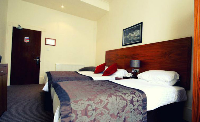 Triple rooms at Alexander Thomson Hotel are the ideal choice for groups of friends or families