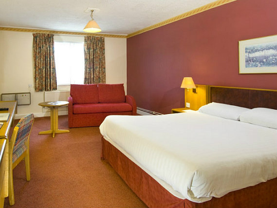 A typical room at Ibis Styles London Heathrow East