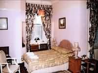 A Typical Bedroom at the Cumberland House Hotel