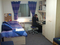 A typical room at Glasgow Summer Village