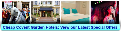 Book Cheap Hotels in Covent Garden