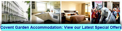 Book London Accommodation in Covent Garden