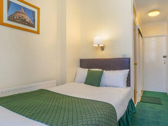 A spacious double room; perfect for a weekend getaway