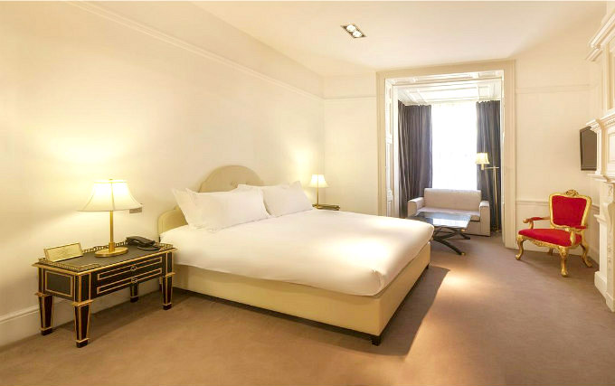 A comfortable double room at Prince Regent Hotel London