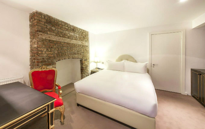 A typical double room at Prince Regent Hotel London