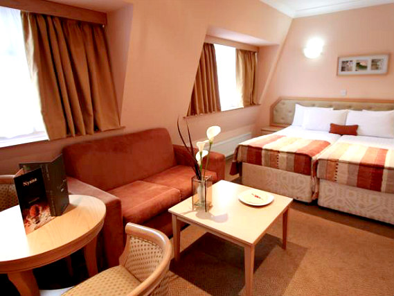 Triple rooms are great for friends and family sharing