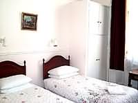 A room at the Lynton Hotel