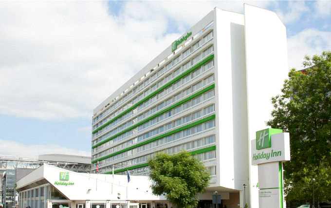 The exterior of Holiday Inn London Wembley