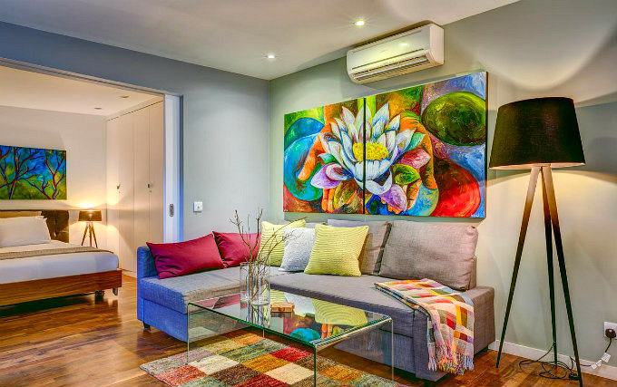 A typical room at Hotel 55