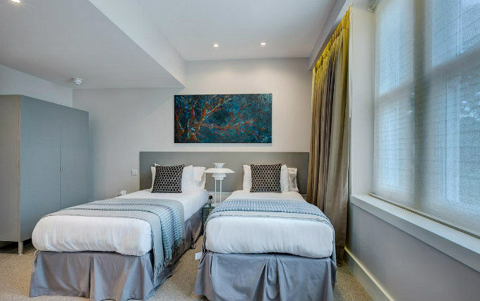 Twin room at Hotel 55