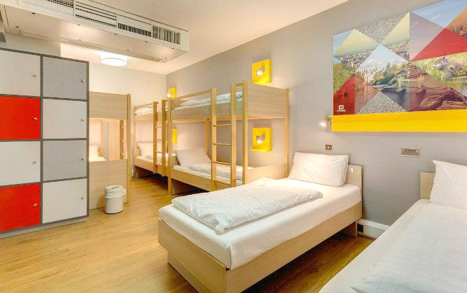 Dome room at Meininger Hostel London