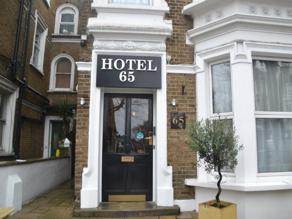An exterior view of Hotel 65 London