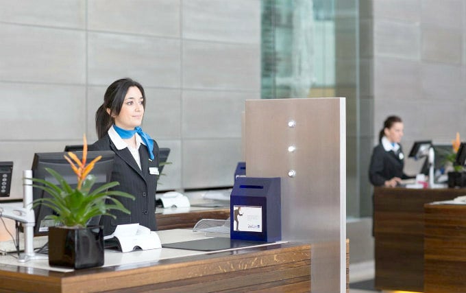 You will receive a friendly welcome from Reception at the hotel