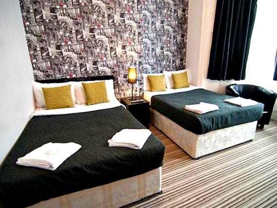Quad rooms at The Comfotel are the ideal choice for groups of friends or families