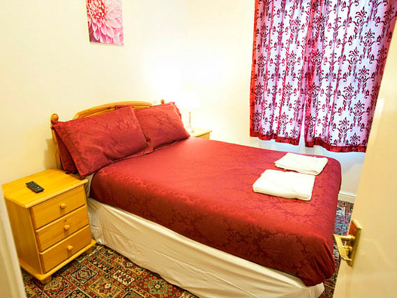 A typical double room at Hollingbury Hotel