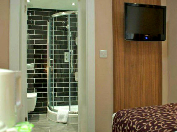 A typical room at City Continental London Kensington