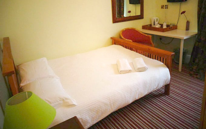 A typical double room at Ealing Guest House