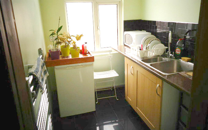 kitchen at Ealing Guest House