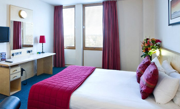 Get a good night's sleep in your comfortable room at St Giles Hotel Heathrow