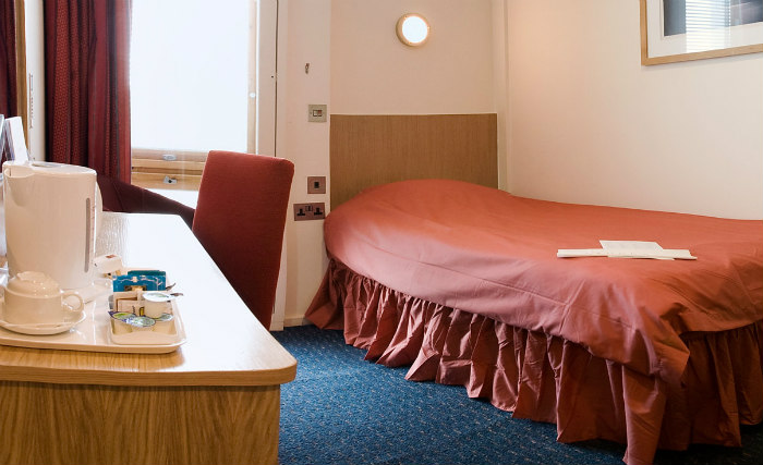 Single rooms at St Giles Hotel Heathrow provide privacy