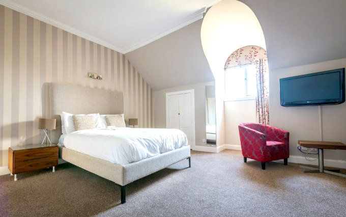 A typical double room at Belhaven Hotel Glasgow