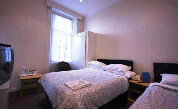 Triple rooms are great for friends and family sharing