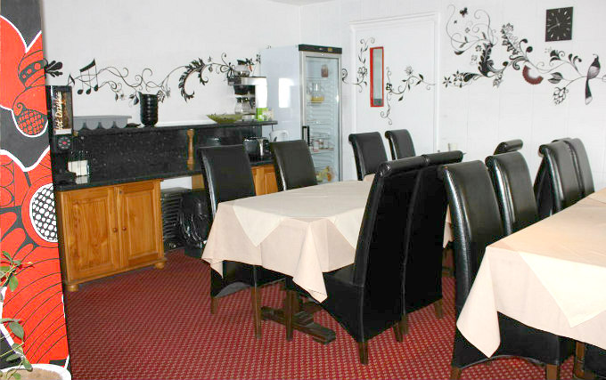 Enjoy dinner in the dining room