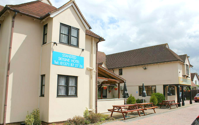 An exterior view of The Bushel and Sack Hotel