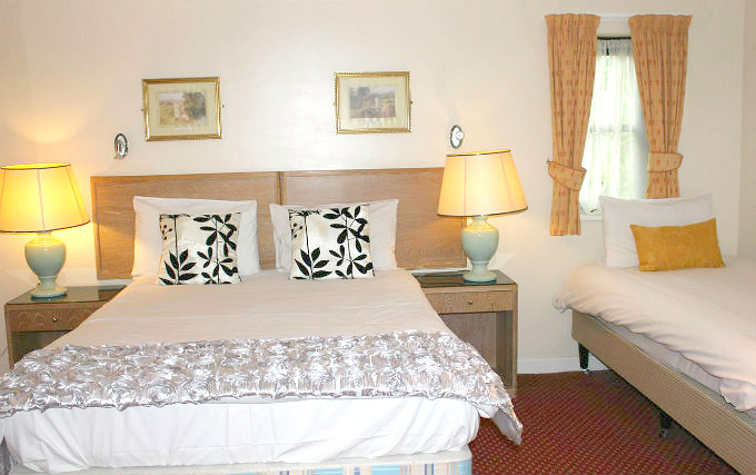 A triple room at The Bushel and Sack Hotel