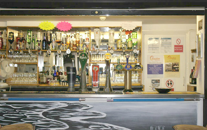 Bar at The Bushel and Sack Hotel