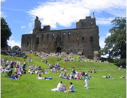 Linlithgow palace near Edinburgh