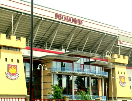 Book a hotel near West Ham United FC Upton Park