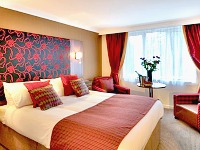 A typical single room at The Clarion Collection Hotel