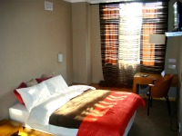 A typical double room at Pasha Hotel