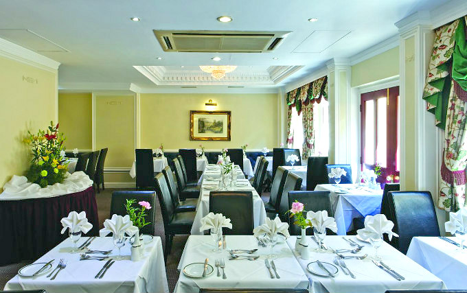 Enjoy dinner in the dining room